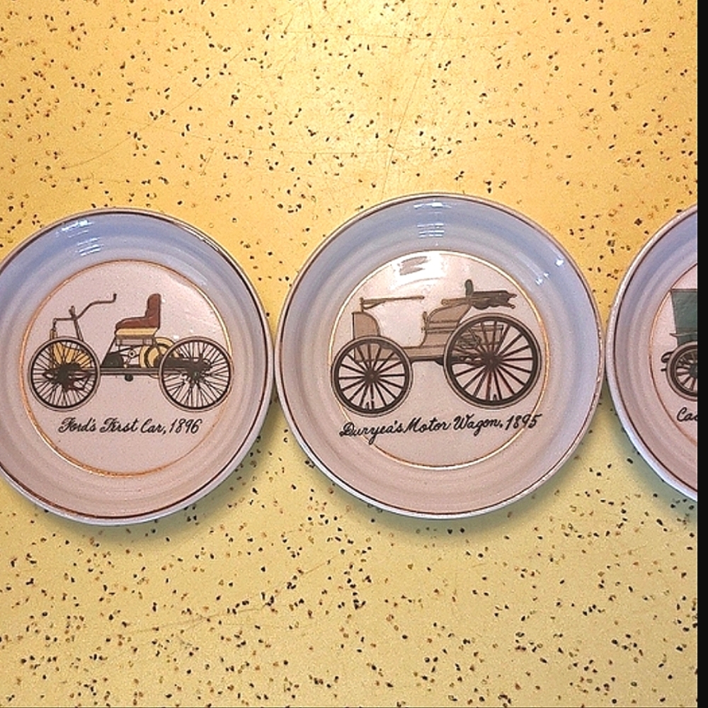 Vintage Ford Ceramic Coaster Set.